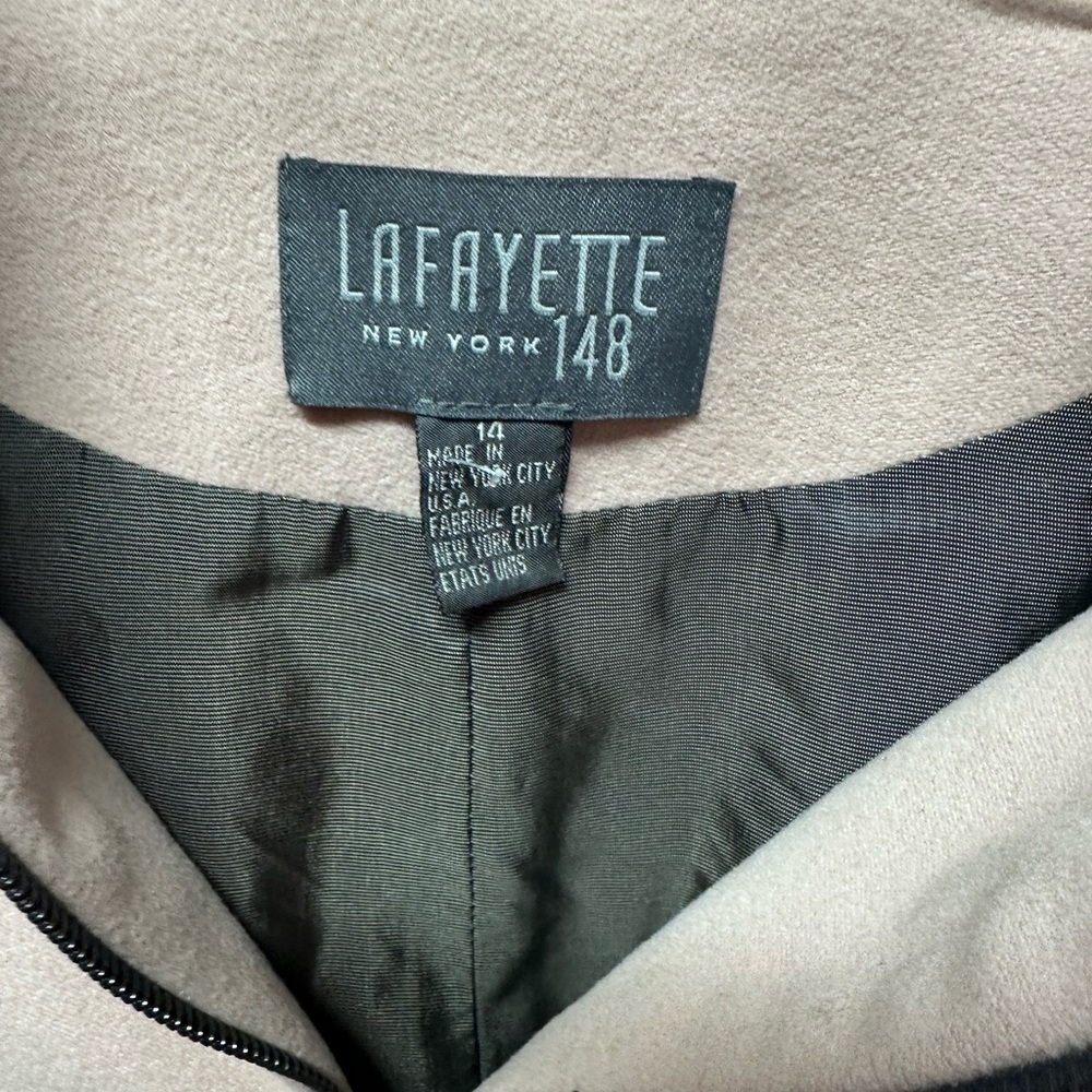 Lafayette 148 New York Beige Women's Blazer